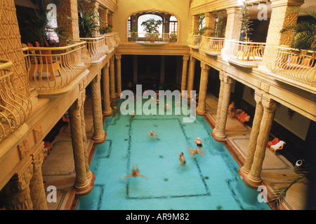 Gellert Spa in Budapest Hungary Stock Photo