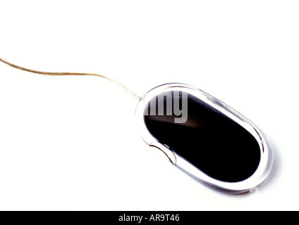Apple pro computer mouse on white background Stock Photo