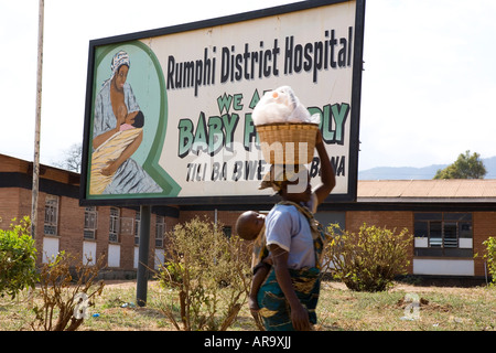 Rumphi District Hospital Stock Photo