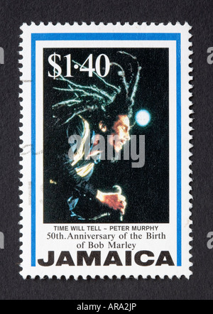 Jamaican postage stamp Stock Photo