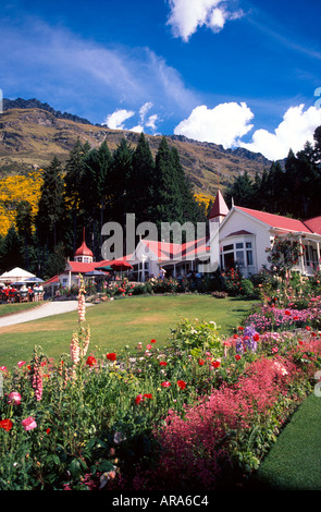 Walter Peak Station near Queenstown South Island New Zealand Stock Photo