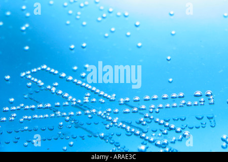 air bubbles o 2 two studio interior inside Stock Photo