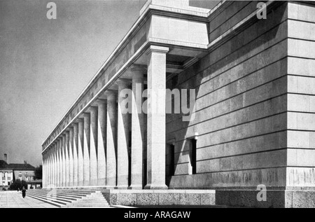 Geography/travel, Germany, Munich, Haus Der Kunst, Built 1933 - 1937 ...