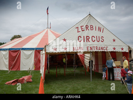 Entrance to the circus Stock Photo