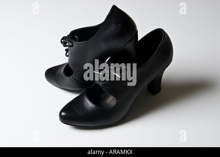 Black shoes Stock Photo