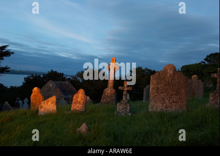 cemetery in Ardmore Stock Photo