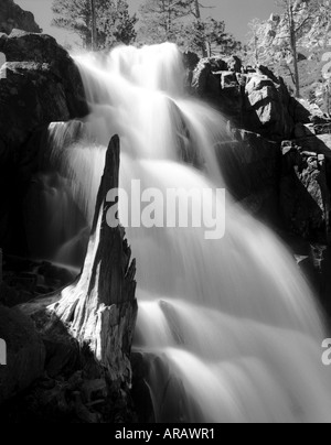 Lower Eagle Falls South Lake Tahoe Eldorado County California USA Stock Photo