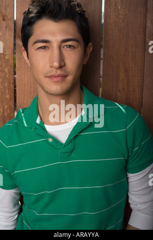 Portrait of Young Man Stock Photo