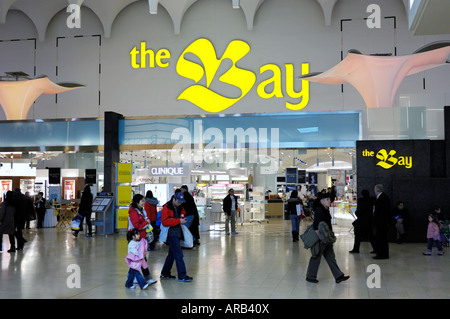 The Hudsons Bay store in Yorkdale Shopping Centre Toronto Stock Photo