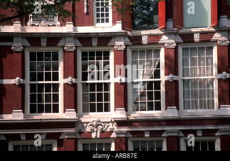 traditional window Heerengracht Amsterdam Netherlands Stock Photo