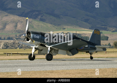 Goodyear Corsair FG 1D whispering death fighter bomber Stock Photo