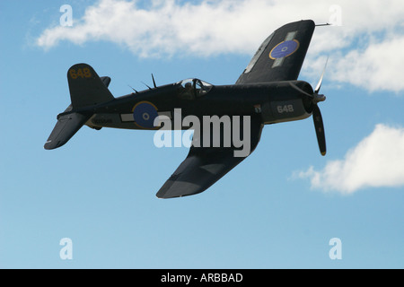 Goodyear Corsair FG 1D whispering death fighter bomber Stock Photo