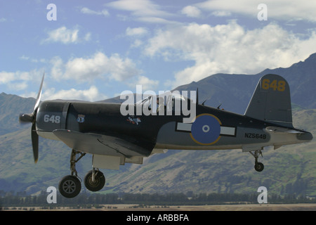 Goodyear Corsair FG 1D whispering death fighter bomber Stock Photo