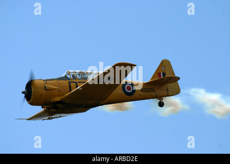 North American Harvard or T 6 Texan or SNJ Stock Photo