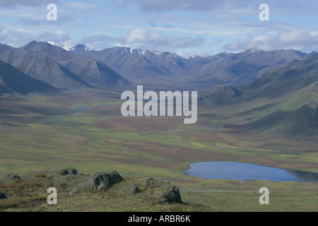 North of Dawson City, Ogilvie Mountains, Yukon, Canada, North America Stock Photo