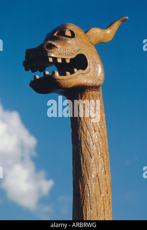 Hjemkomst, Viking ship after Atlantic crossing, Oslo, Norway, Scandinavia, Europe Stock Photo