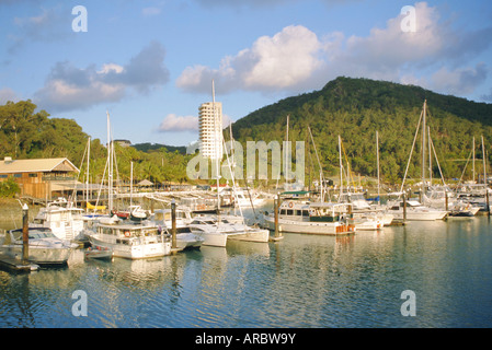 Marina, Hamilton Island, Whitsundays, Queensland, Australia Stock Photo