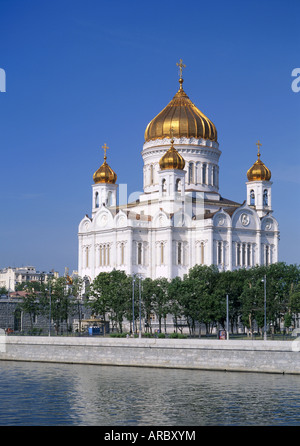 The church of Christ the Redeemer in Moscow, Russia Stock Photo