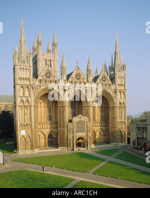 Peterborough Cathedral England Stock Photo - Alamy