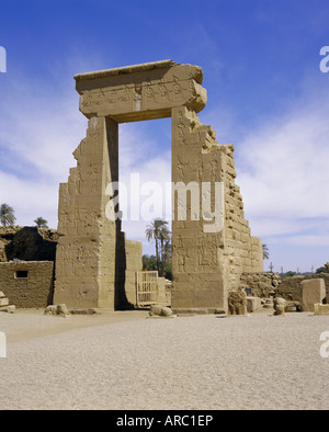 Temple of Hathor, Dendera, Egypt, North Africa, Africa Stock Photo