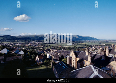 View from Stirling Castle Scotland Stock Photo