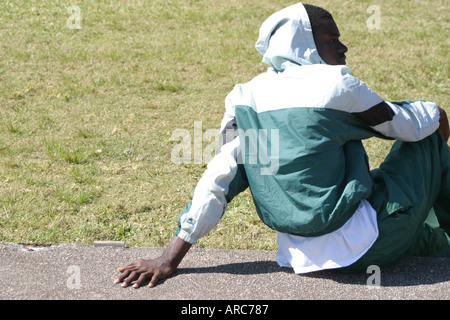 Miami Florida,Tropical Park,Greater Miami Athletic Conference,championships,track and field,sports,performance,entertainment,high school,campus,studen Stock Photo