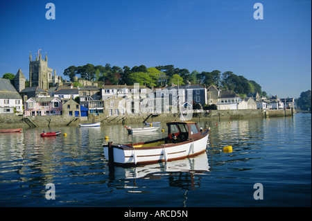 Waterfront, Fowey, Cornwall, England, UK, Europe Stock Photo