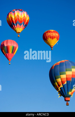 Hot Air Ballooning in New Mexico Stock Photo