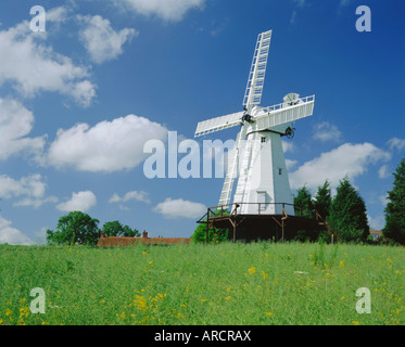 Woodchurch Windmill, Kent, England, UK Stock Photo