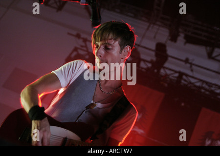 Lost Prophets Performing Cardiff International Arena South Wales UK Stock Photo