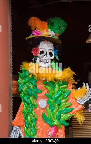 Day of the Dead decoration, Oaxaca City, Oaxaca, Mexico, North America Stock Photo