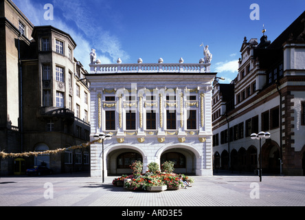 Leipzig, Alte Börse, Stock Photo