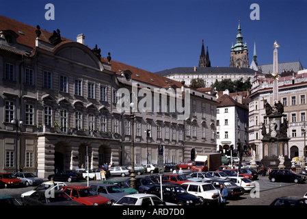 Prag, Palais Liechtenstein, Kleinseitner Ring Stock Photo