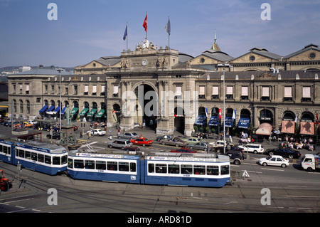 Zürich, Hauptbahnhof, Südseite Stock Photo