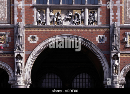 Amsterdam, Rijksmuseum, Südfassade Stock Photo