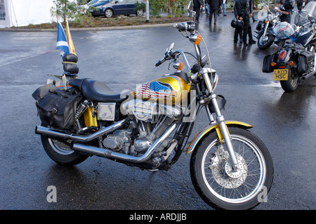 Harley Davidson Motorcycle.  XTR 3706-356 Stock Photo