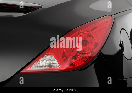 2007 Pontiac G6 GT in Black - Tail light Stock Photo