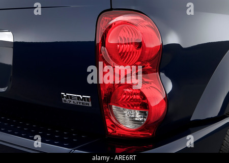 2006 Dodge Durango SLT in Blue - Tail light Stock Photo