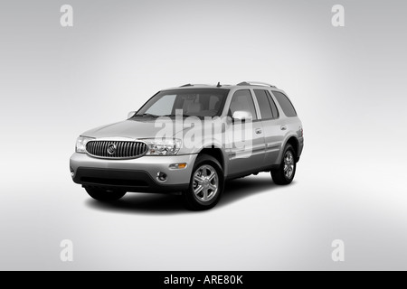 2006 Buick Rainier CXL in Gray - Front angle view Stock Photo