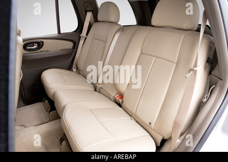 2006 Buick Rainier CXL in Gray - Rear seats Stock Photo