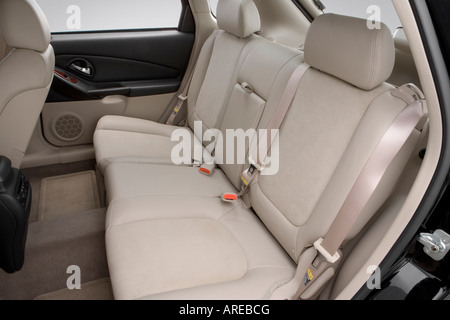 2005 Chevrolet Malibu Maxx LT in Black - Rear seats Stock Photo