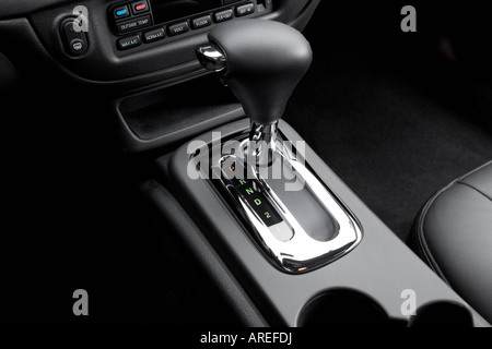 2006 Ford Crown Victoria LX Sport in Gray - Gear shifter/center console Stock Photo