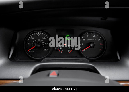 2006 Ford Crown Victoria LX Sport in Gray - Speedometer/tachometer Stock Photo