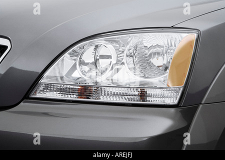 2006 Kia Sorento EX in Gray - Headlight Stock Photo