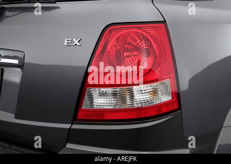 2006 Kia Sorento EX in Gray - Tail light Stock Photo