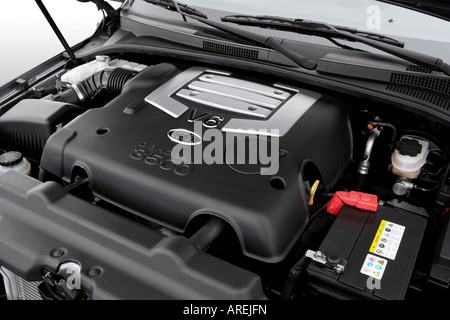 2006 Kia Sorento EX in Gray - Engine Stock Photo