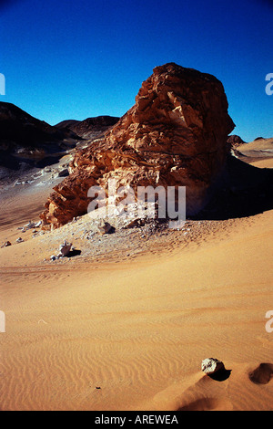 Limestone formations, Western Egyptian Desert, Egypt Stock Photo