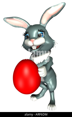 Easter bunny Stock Photo