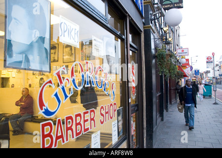 Walworth Road South London running between the Elephant and Castle and Camberwell Green Stock Photo