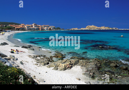 Frankreich, Korsika, Beach Balgne Corsica France Stock Photo